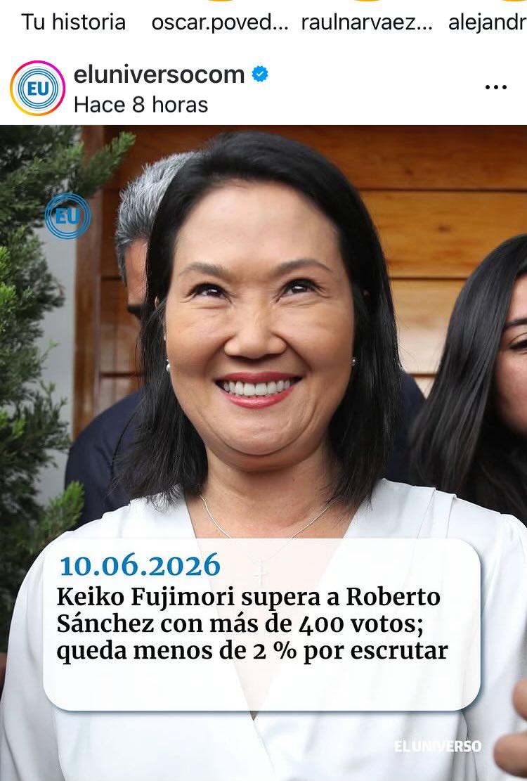 GaloLaraY's tweet photo. Vamos Keiko !!!
Te apoyamos desde Ecuador 
@KeikoFujimori https://t.co/Irt4mRzwYt