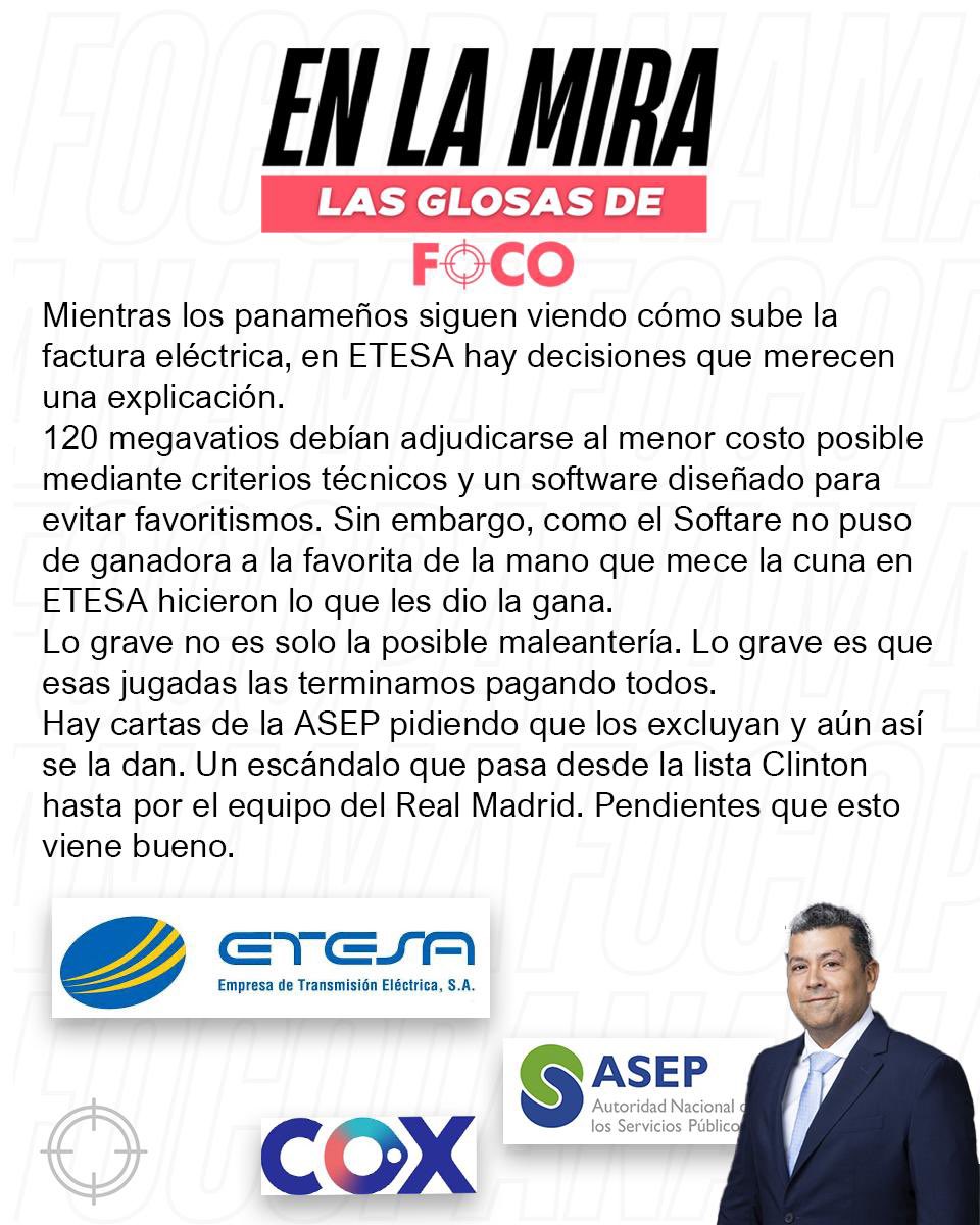 focopanama's tweet photo. En la mira - las glosas de FOCO https://t.co/MKEI2unYWq