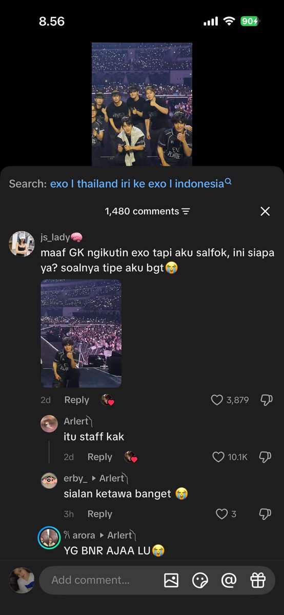khaisoo_'s tweet photo. NGAKAK BGT SYALAN biar gak nambah saingan ya😭😭😭 https://t.co/4VzLmGXmiW