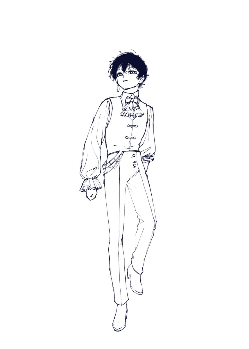 WardApril18304's tweet photo. Also the sketches because everybody deserve to see her face and my effort in her laces on her shirt 😭 https://t.co/Gu3QLR6cpq