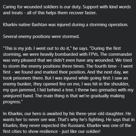 UdaUkrainian's tweet photo. 💪 - Bashtan's War Story - 👇
Injured conducting assault operations, Bashtan's heroism and humility are equally admirable😎
https://t.co/vxic8TZhZr
🟥⬛UDA 7th Battalion #AREY #УДА #3CY 🟨🟦 https://t.co/31fsxkjnWD