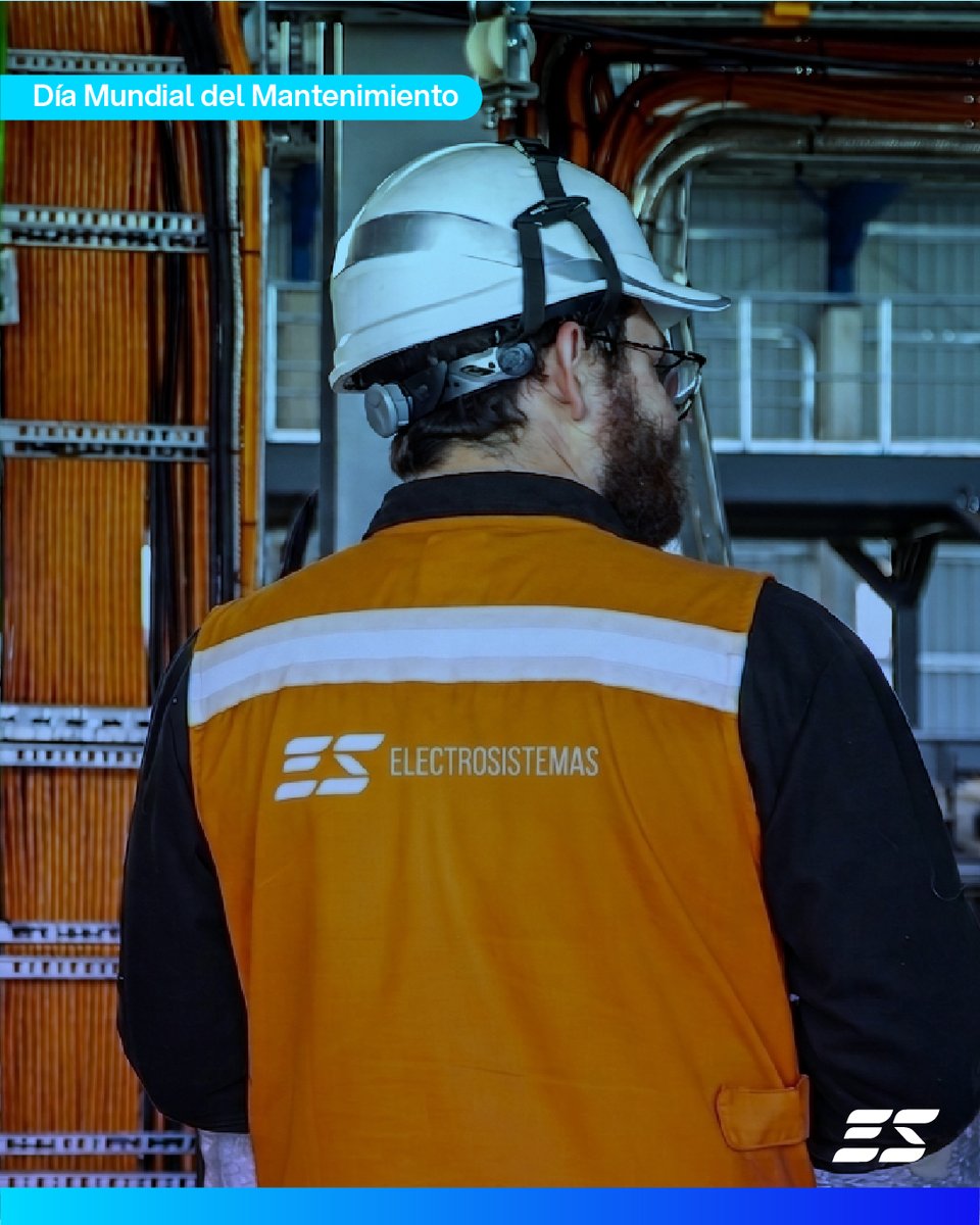 ELECTROSISTEMAS's tweet photo. 🔧🌍 #GlobalMaintenanceDay | En @ELECTROSISTEMAS  celebramos el valor de una profesión que muchas veces no se ve, pero que hace que todo funcione

Hoy reconocemos a quienes trabajan cada día para que los activos industriales sean más confiables, seguros y eficientes. https://t.co/oqzpU4HA1T