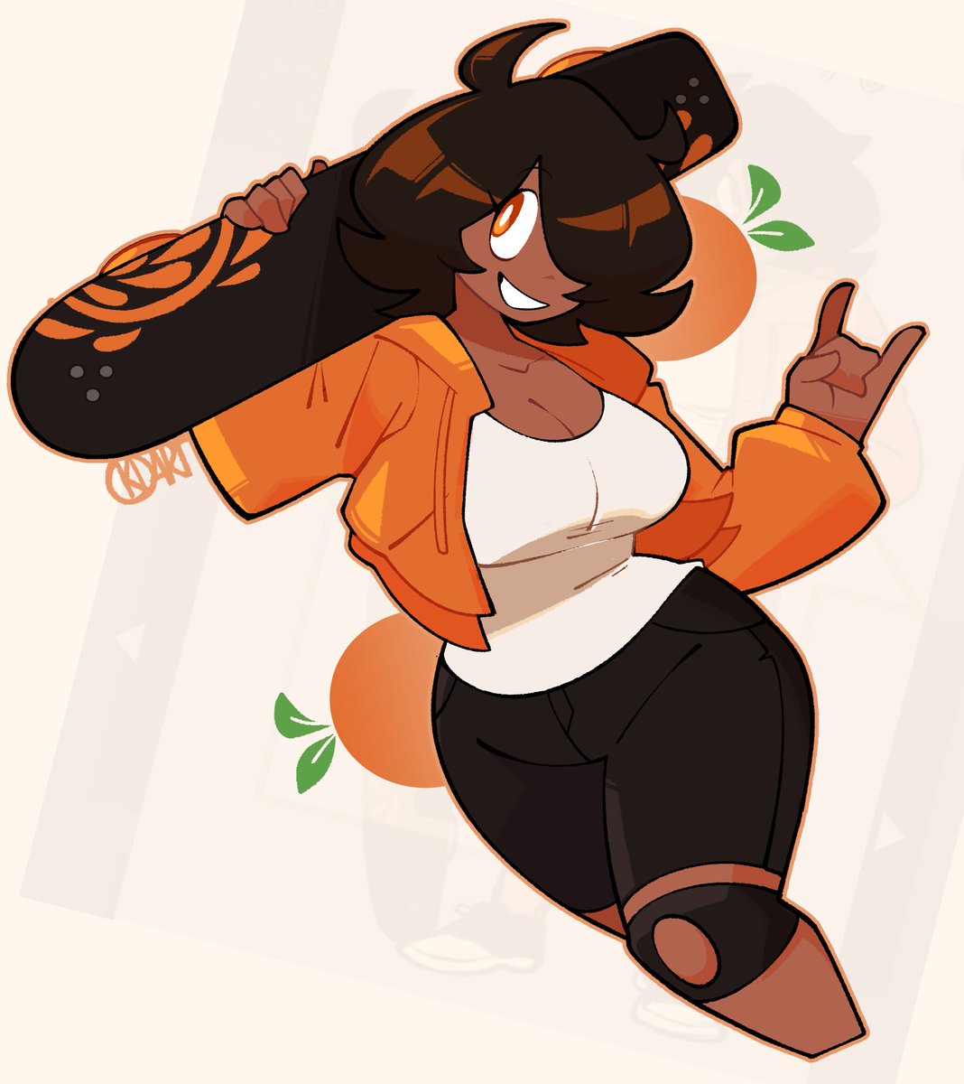 KelvinDoesArt's tweet photo. Nola🍊

Bday drawing for Jakuri03 on blusky. https://t.co/hpCsDqKCpY