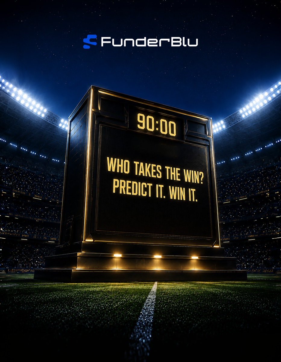 funderblu's tweet photo. 🏆 MATCHDAY CHALLENGE
Today's FIFA 2026 fixture is here. ⚽
Think you know who's taking the win?
👇 Head to our Instagram post and comment your prediction
✅ Correct predictions enter the winner draw
⏰ Entries close at kickoff
#FIFA2026 #MatchdayChallenge #WorldCup #PredictAndWin