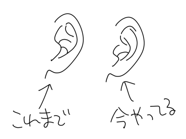 anisakisoon's tweet photo. 地味に耳の手癖を直そうとしているがなかなか安定しない。 https://t.co/HBu56qsjTQ