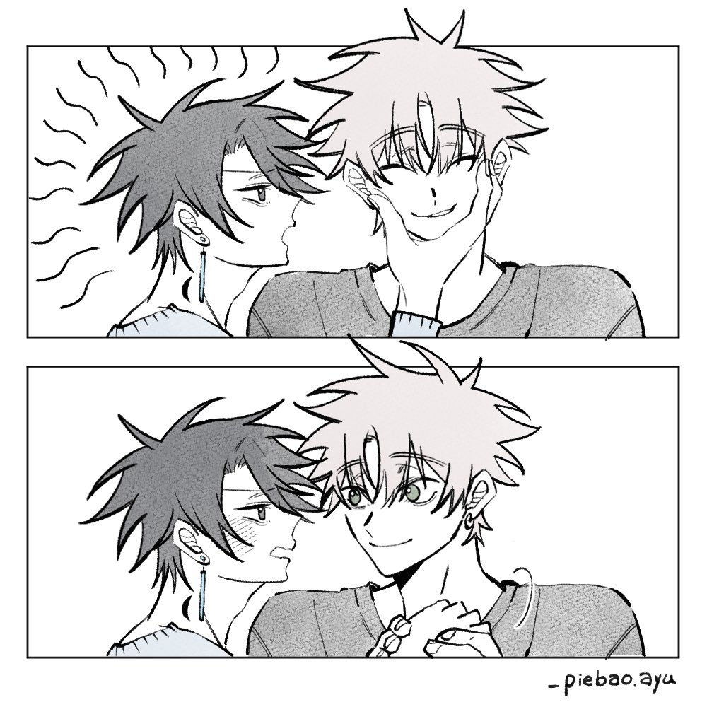 piebao's tweet photo. 這邊也發一下親親鴒久🥺
#鴒久 #oc https://t.co/pCIK1s7yyp