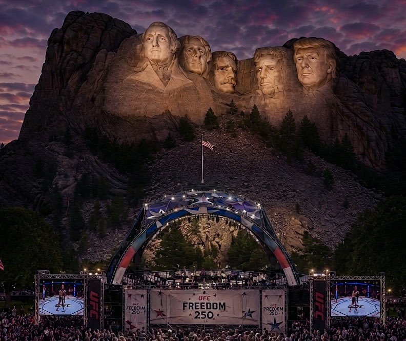 uhgrad90's tweet photo. Might as well just go ahead and cheapen a cherished national monument. #Freedom250 #America250 #Trumpify #Trump https://t.co/JML6ydy5JA