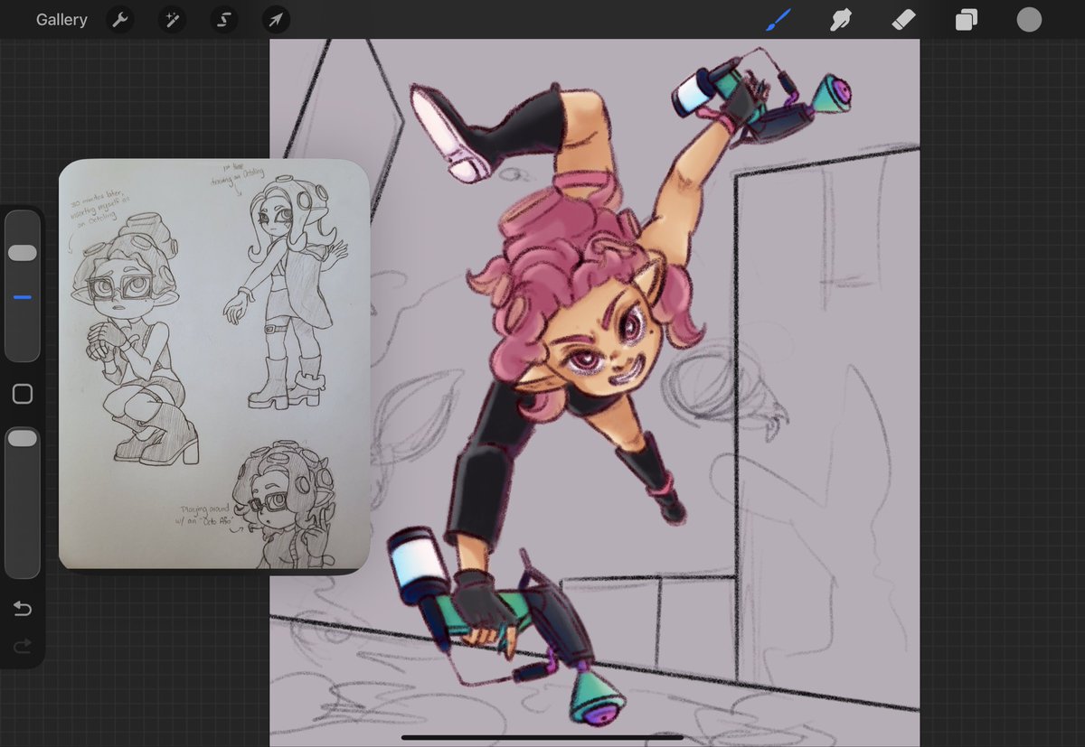 jayusdraws's tweet photo. This gotta be my most feral self-insert OC 😅 https://t.co/5HRjqdii9B