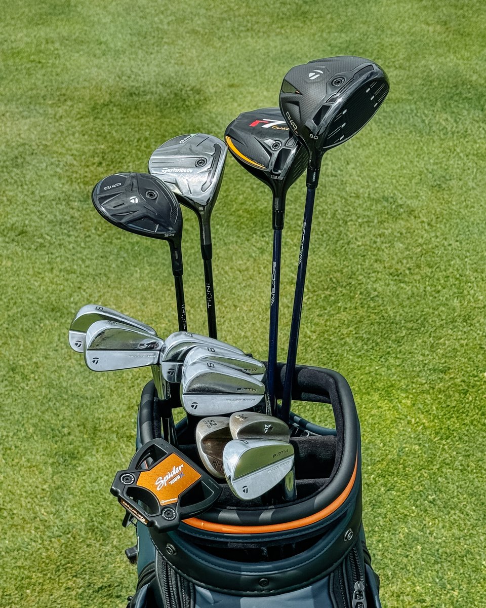 TaylorMadeCA's tweet photo. Can you guess whose bag this is at the @RBCCanadianOpen? #TeamTaylorMade https://t.co/cs4sdfJNUO