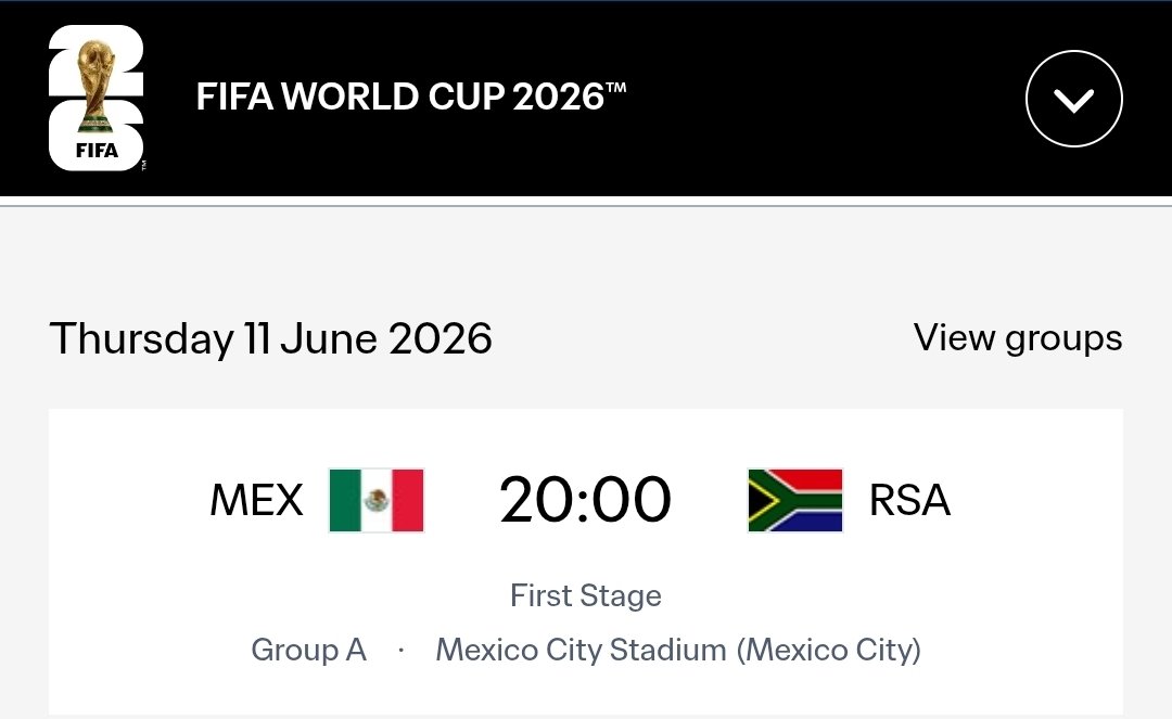 WCUpdate01's tweet photo. Who are you supporting in the opening game tonight? #WorldCup

Mexico 🇲🇽 or South Africa 🇿🇦? https://t.co/pO5fAtRygI