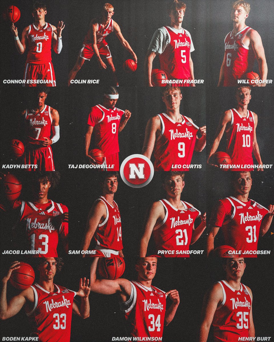 HuskerMBB's tweet photo. Digits locked in. 🔒 https://t.co/D6nern40y7