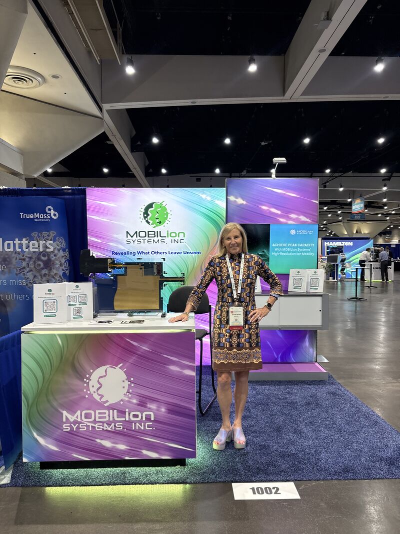 MobilionSystems's tweet photo. What a week at #ASMS2026! Thank you to everyone who visited our booth, attended a seminar, stopped by a poster, or joined us at an event. Special thanks to Miriam Fico, Lauren Royer Dissinger, Leonard Rorrer, Mick Greer, Liulin Deng, and Daniel DeBord for sharing their work! https://t.co/oXhOnqIMz6