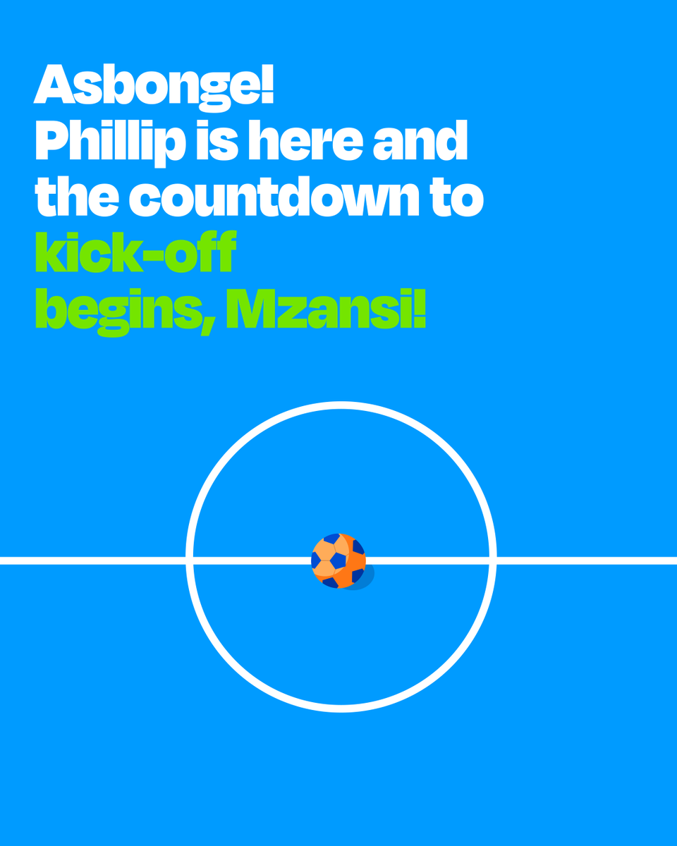 TelkomZA's tweet photo. Washa! What's the mood level just hours away from kick-off, South Ah?! 🤌 Where will you be watching tonight's game from?  👀 Tell us and you could WIN a R500 grocery voucher 🛒

#TelkomIsIconic #PossibleBeginsHere https://t.co/G9X79LRzIk