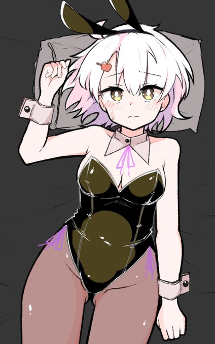 ゲーム本編の内容とはカスりもしない、ただただ「欲」のために描いたバニー差分です(「欲」のためにゲーム内にもむりやり実装します)