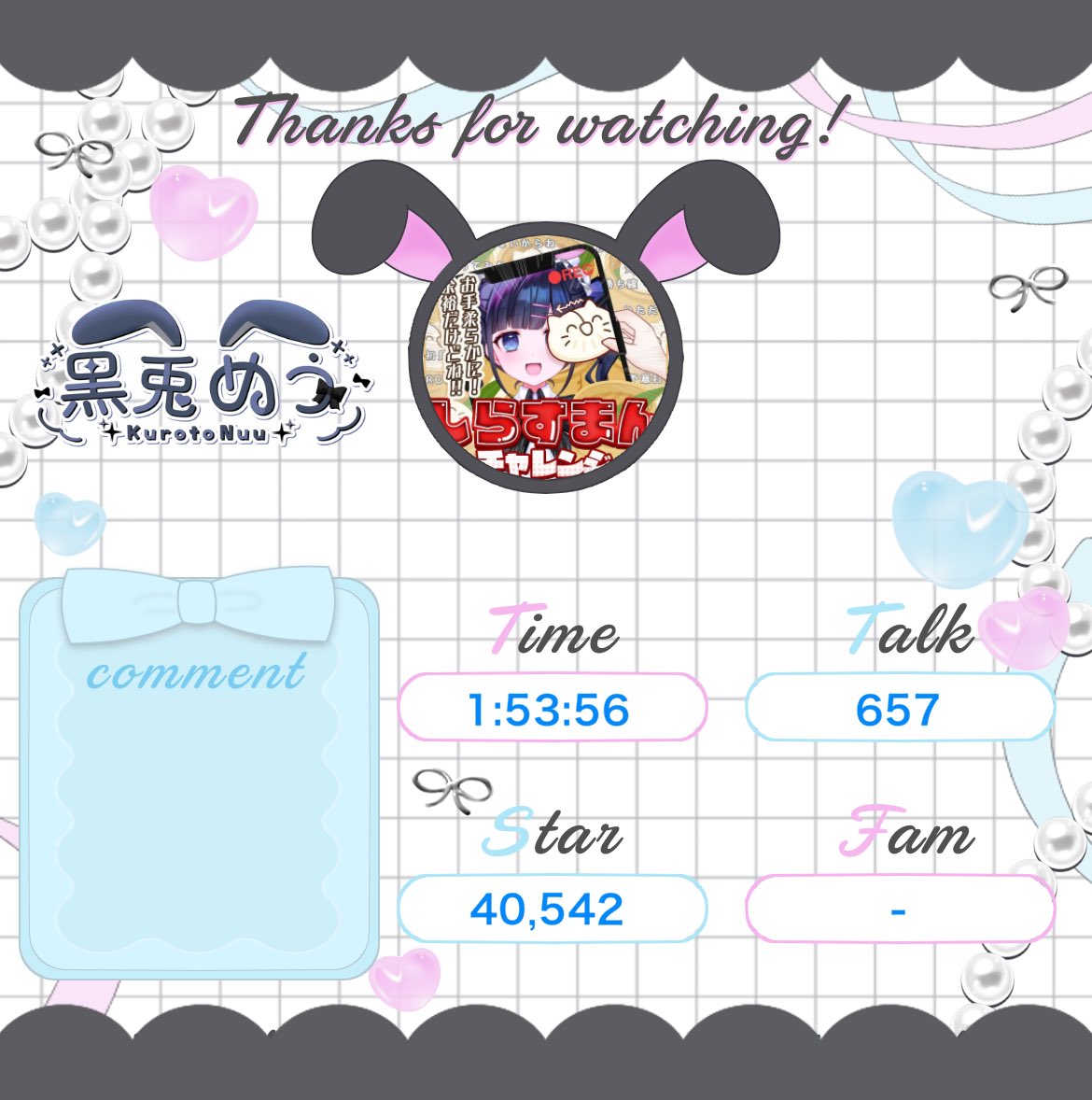 nuuchan_'s tweet photo. ありがとうございました‼️

なんでこんなにスクショ下手なんだろう、、、

禁酒、甘いの禁止はIRIAMのプロフィールで更新するのでそちらご確認ください、、

明日はついに初の嫁こな王‼️👑 
誰がなるか楽しみだねえ‼️

夢で逢いましょう‼️おやんみ‼️ https://t.co/2lfuMOBHAO