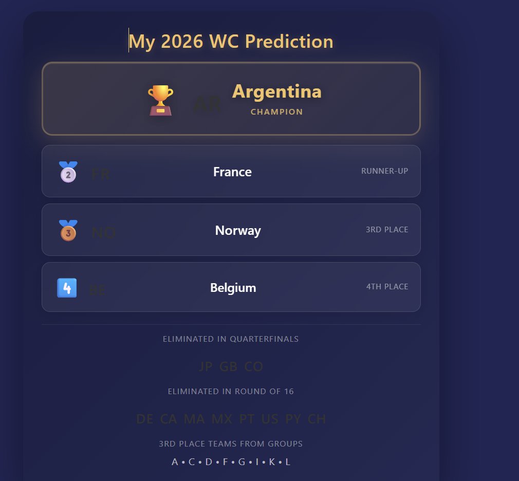JefxFC's tweet photo. ARGENTINA
#SonicWC https://t.co/o3swdZPMx7