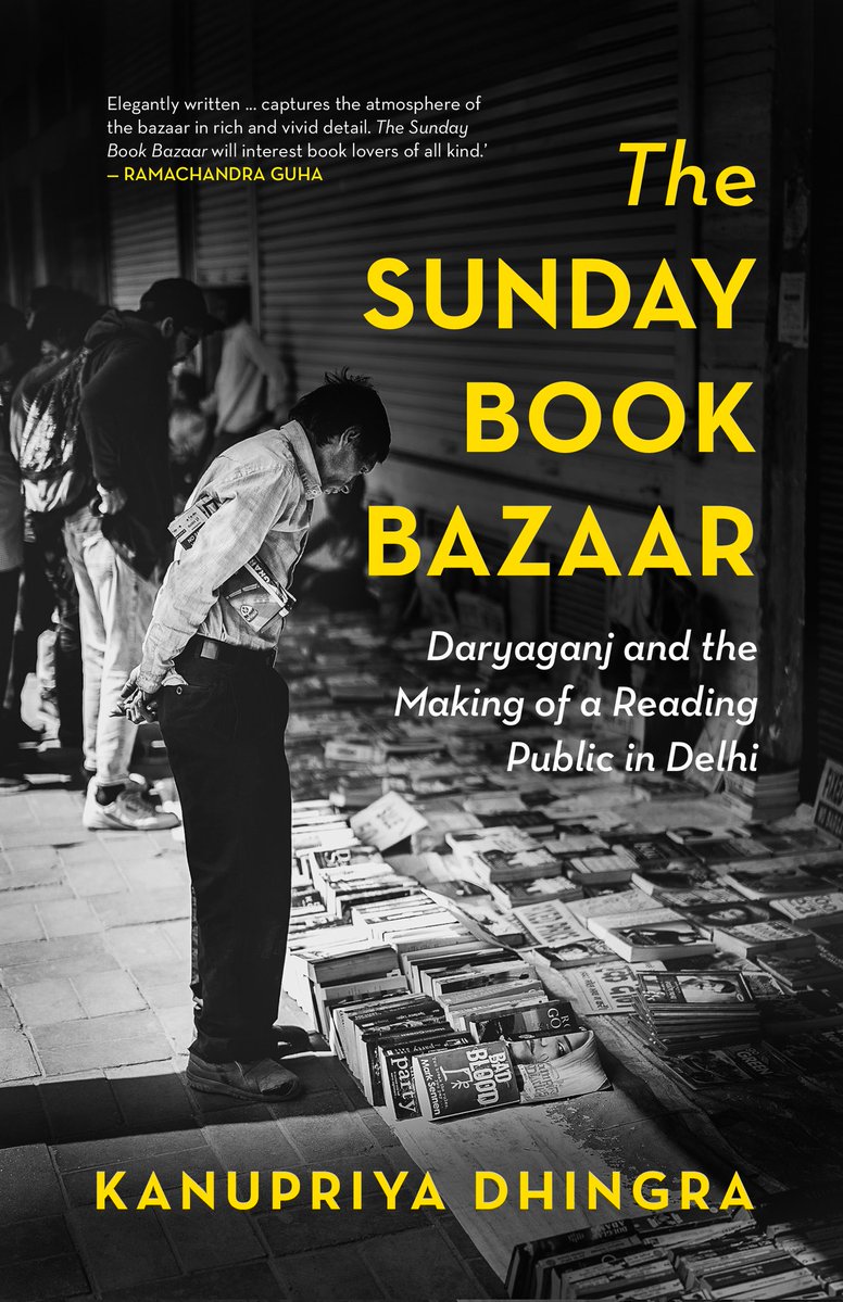aampannaa's tweet photo. 📚✨Book News! ✨📚

The Sunday Book Bazaar: Daryaganj and the Making of a Reading Public in Delhi is now available on The Speaking Tiger website and for pre-orders on Amazon.

In bookstores on 25 June. https://t.co/K4gbOAp3aQ