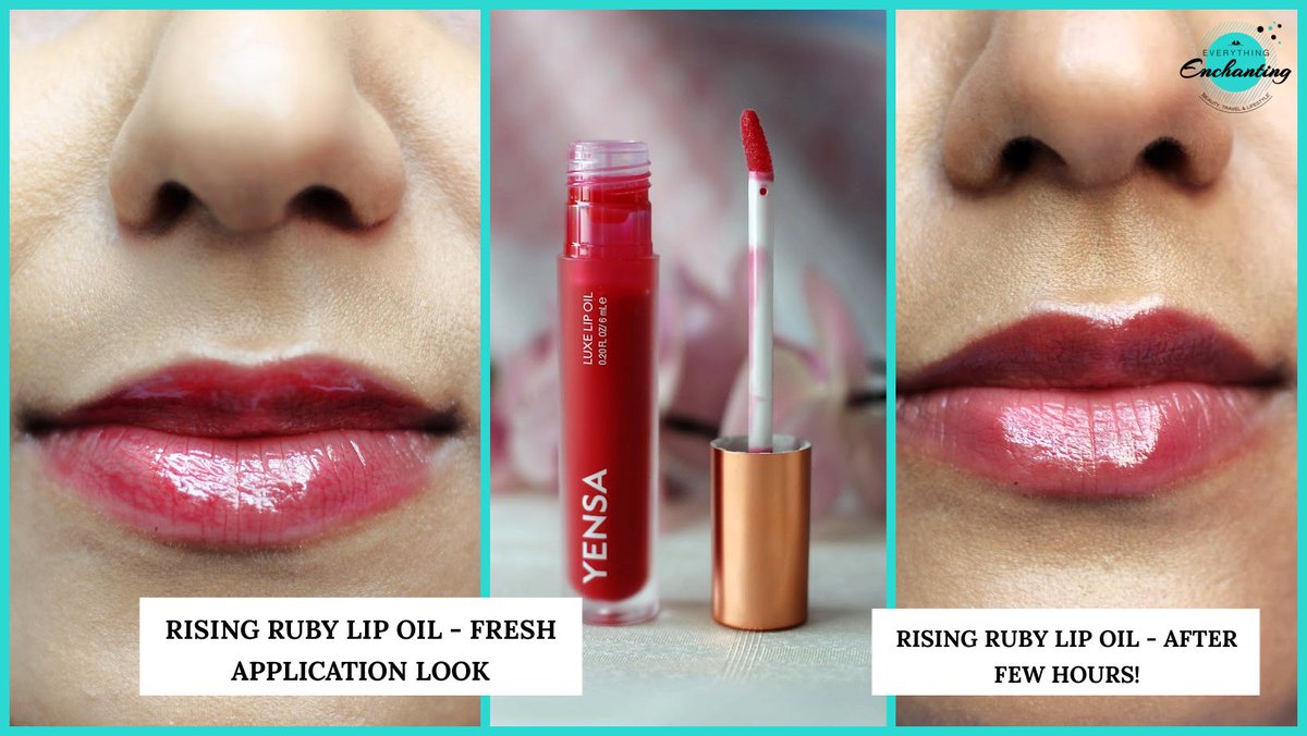 EverythingEnch1's tweet photo. Loving this tinted lip oil, Rising Ruby from YENSA 😍. The red shade is so flattering! For a limited time, receive a complimentary full-sized Luxe Lip Oil with any purchase of $55 or more. #AD
SHOP NOW 👉🏻 https://t.co/cJMkhWfkRi
#makeup #lipoil #lipcare #beauty #red #freegift https://t.co/nKZDN7Lbcn