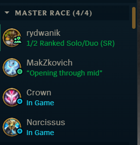 hull_sixten's tweet photo. The Master Race has begun, which of my viewers will get grandmaster first https://t.co/gKkVd0ZVN8
