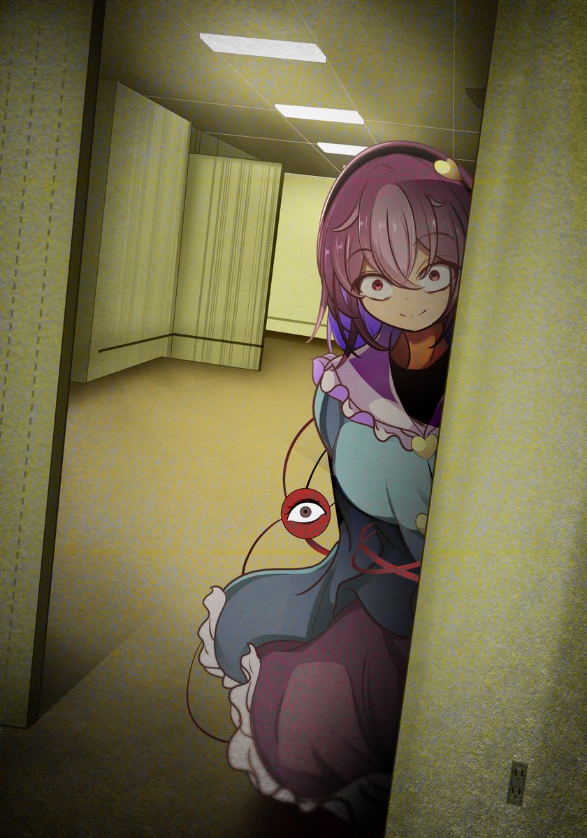 Kna28064212's tweet photo. Backroomsでさとり様に会った https://t.co/qVARwnoirS