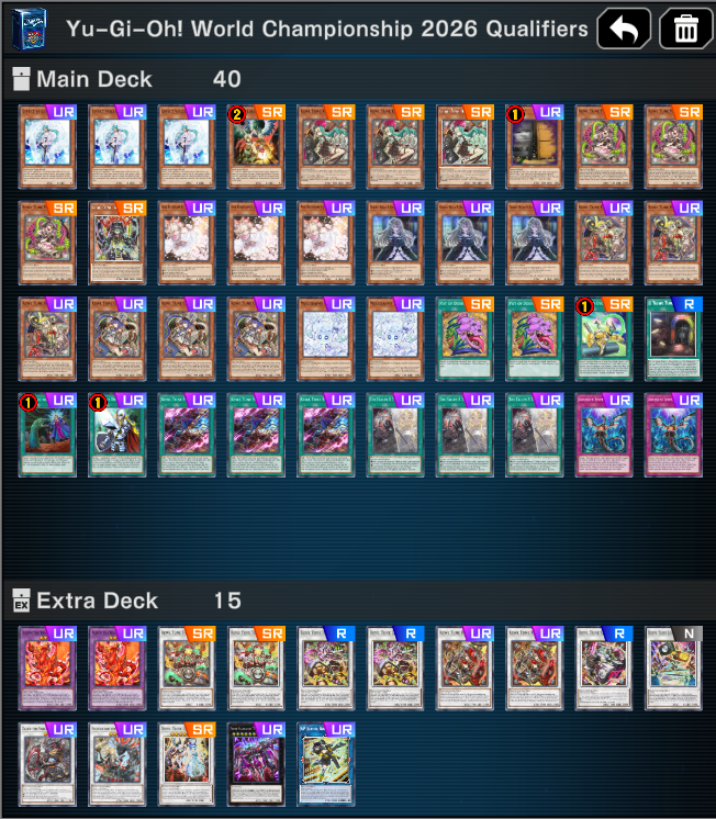LimaTCG's tweet photo. The job is not finished

Duelist lvl max com Kewl tune nesse WCS, decklist utilizada o wcs inteiro (comecei lvl 12).

#masterduel #wcs #yugioh https://t.co/8McAimT8xQ