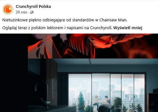 Crunchyroll_PL's tweet photo. Którym Crunchyrollem jest dzisiaj Crunchyroll?
Tym, który na stronie informuje o dubbingu?
Tym, który wrzuca na Facebooku informację o lektorze?
Czy może tym, który udostępnia wielolektora (grany lektor z trzema głosami)? https://t.co/S0anS2ClYw
