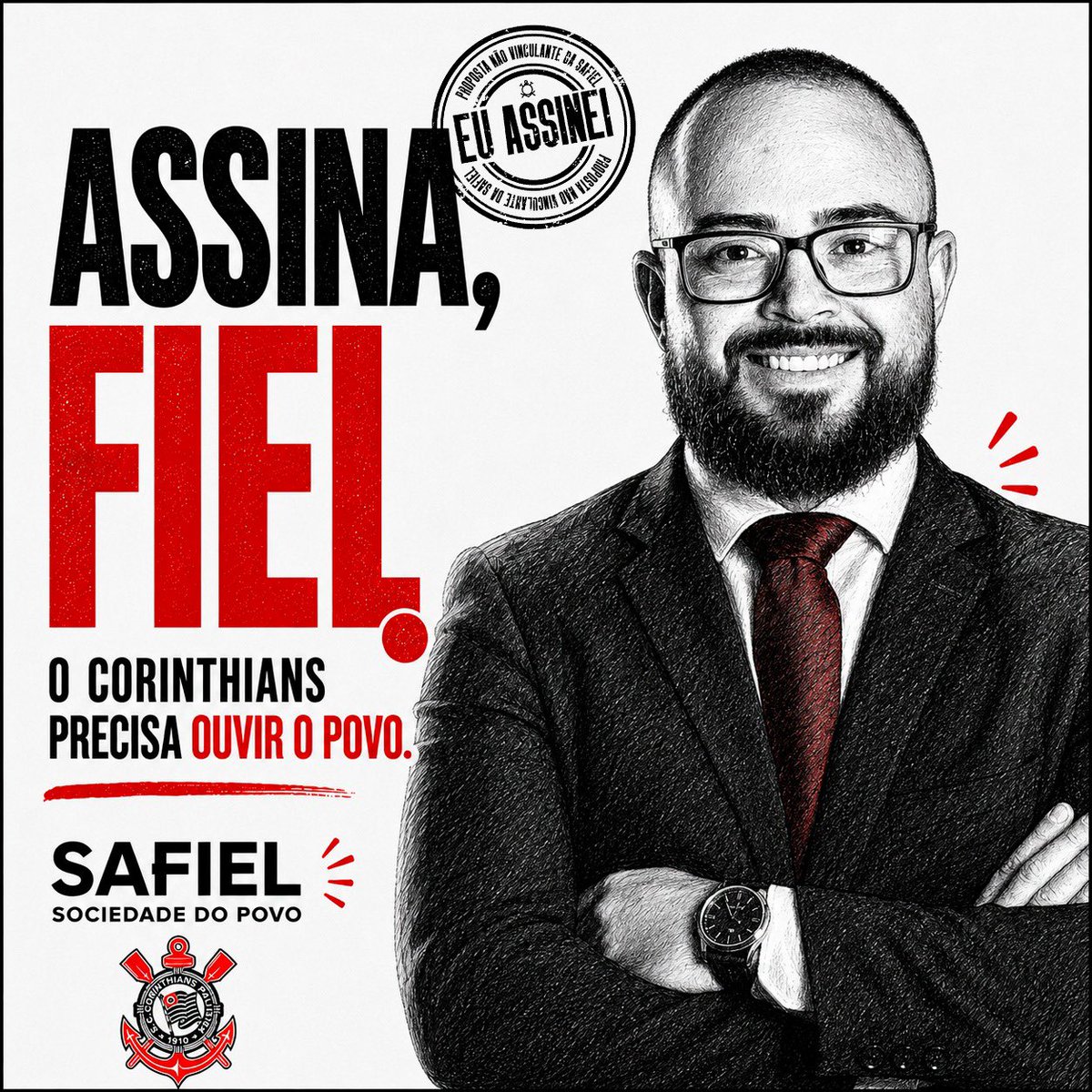 caiocdomingues's tweet photo. O Corinthians vai ser o time do povo. Assine o abaixo-assinado em apoio à proposta da SAFiel: https://t.co/T5Tfl2q24M https://t.co/5N4quu0PUD