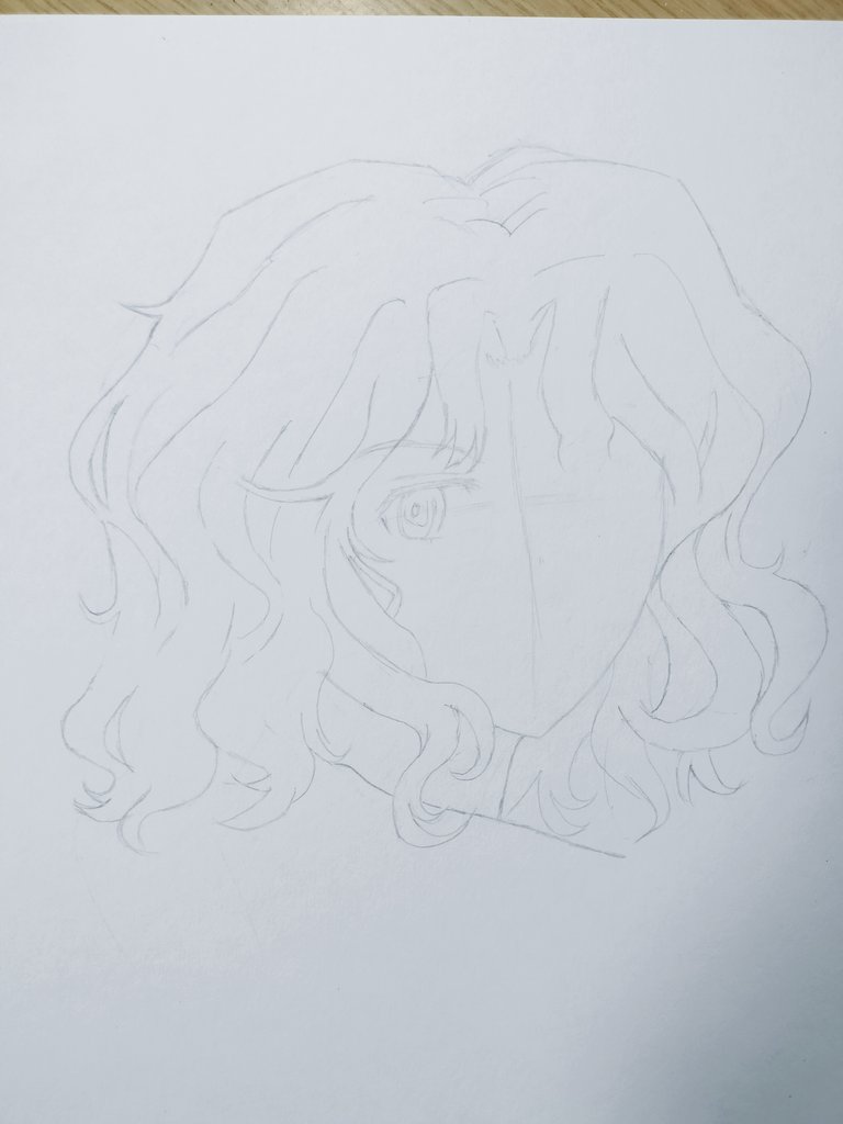 Kassu1001's tweet photo. 薫描いた事無かったから資料集見て練習中 https://t.co/6pKZRWHqXd