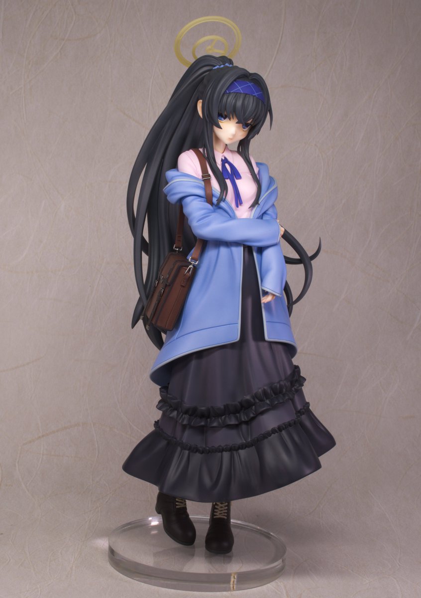 kerogger's tweet photo. 古関ウイ 私服ver.フィギュアこれにて完成
6/13開催 となりのモケイフェスティバル9に持っていきます！
後ろ姿はリプへ ↓
#ブルアカ #となモ9 https://t.co/BSxd7uGCVE