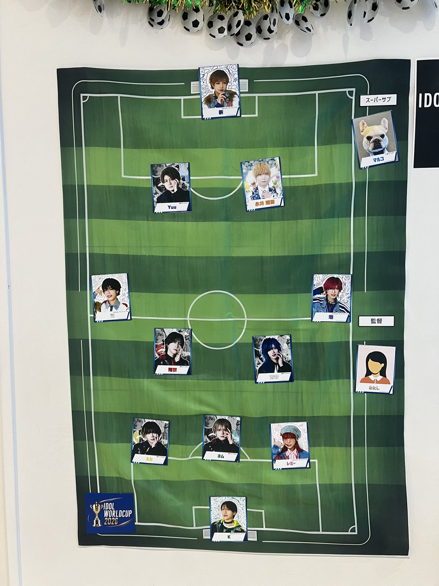 ShowYeah_tiyk's tweet photo. サッカー分からなすぎてみんなが新とKくんをキーパーにしてしまう図⚽️(1人だけ敵) https://t.co/IXeqejOOj9