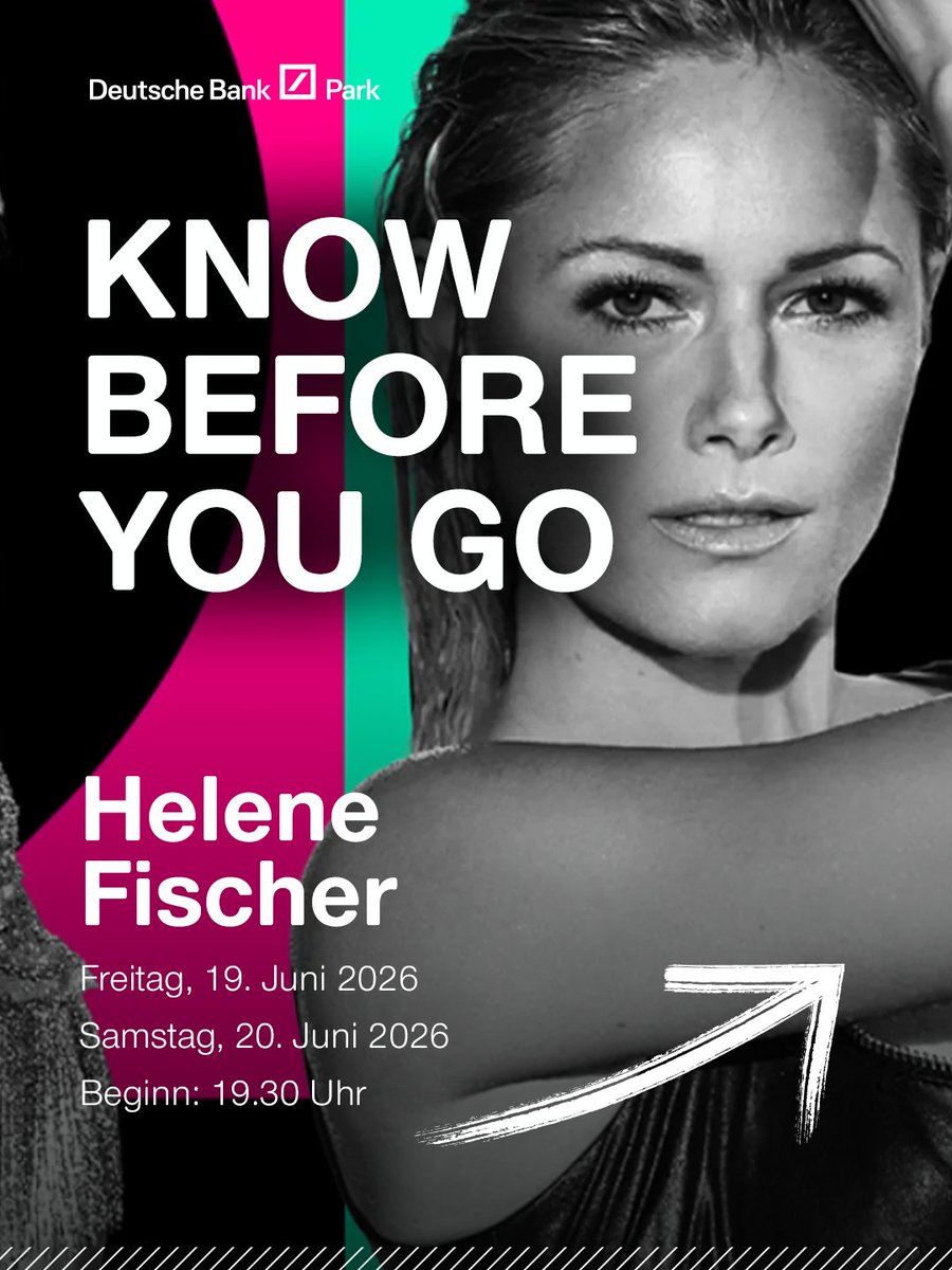 DeuBaPark's tweet photo. ℹ️ Alle wichtigen Infos zu Helene Fischer zusammengefasst✨
.
.
#helenefischer #deutschebankpark #frankfurt https://t.co/9Ni3QSRGAJ