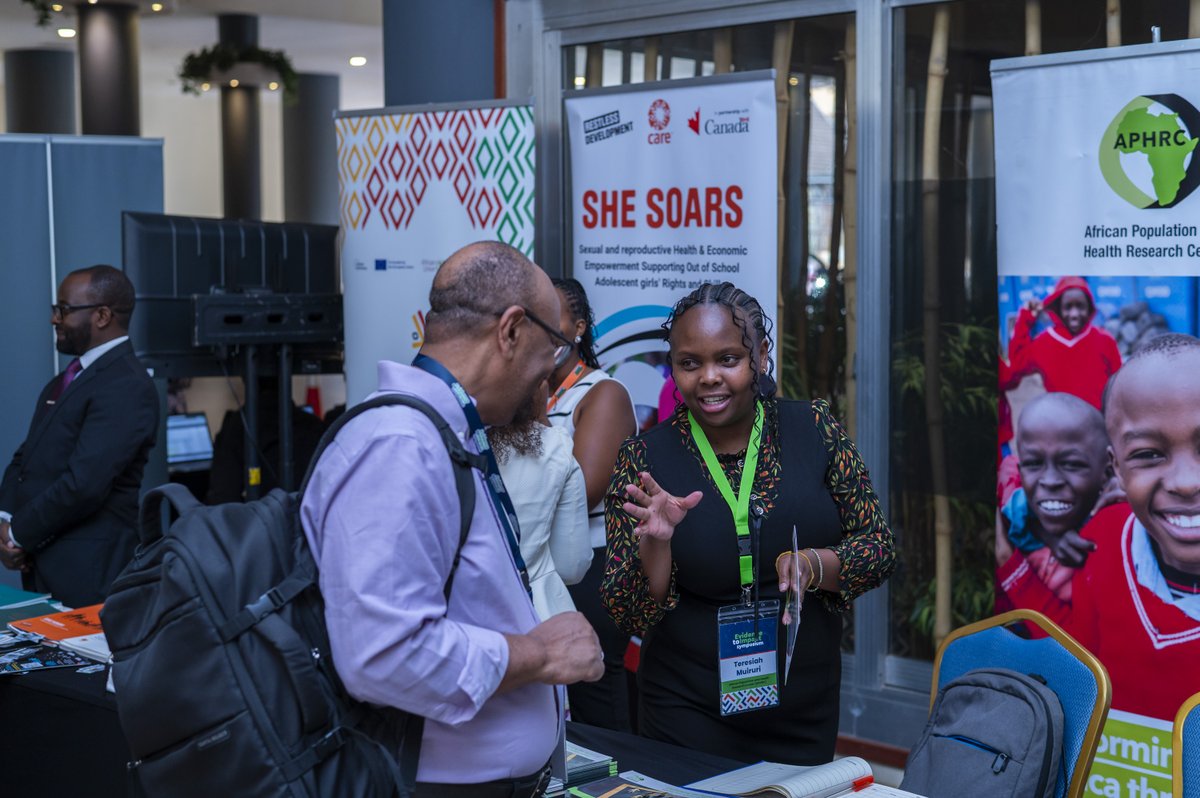aphrc's tweet photo. Over the past three days, #IamAPHRC co-hosted the  #Evidence2ImpactSymposium2026 in Nairobi, bringing together more than 300 participants, including researchers, policymakers, practitioners, youth leaders, and development partners from over 20 countries to advance adolescent-centered policies and programs across Eastern and Southern Africa.

The symposium reinforced a critical message: generating evidence is only the first step. Real impact happens when research informs policy, shapes programming, influences investment decisions, and responds to the realities of adolescents' lives.

During APHRC's technical session on 𝐁𝐞𝐲𝐨𝐧𝐝 𝐭𝐡𝐞 𝐒𝐮𝐫𝐟𝐚𝐜𝐞: 𝐖𝐡𝐲 𝐎𝐧𝐞 𝐇𝐞𝐚𝐥𝐭𝐡 𝐌𝐚𝐭𝐭𝐞𝐫𝐬 𝐟𝐨𝐫 𝐂𝐡𝐢𝐥𝐝𝐡𝐨𝐨𝐝 𝐃𝐢𝐚𝐫𝐫𝐡𝐞𝐚, conversations demonstrated that early adolescence is a critical time of transition, and therefore an opportune time for early intervention.

#Evidence2Impact #APHRCResearch

@RestlessDev @Afidep @GIRLCenterPC @sida @CwKabiru @MangwanaVJ @isabelmutuku1 @aiajayi  @EmmanuelOtukpa  @OpondoAchy  @CKyobutungi @Wekesah  @Sidze_APHRC @doris_omao   @Liz_Kimani  @CarolWainaina78 @WaithereroMaina  @njerimbuthia @Chris_Maero  @DMdiarafa  @amveyange