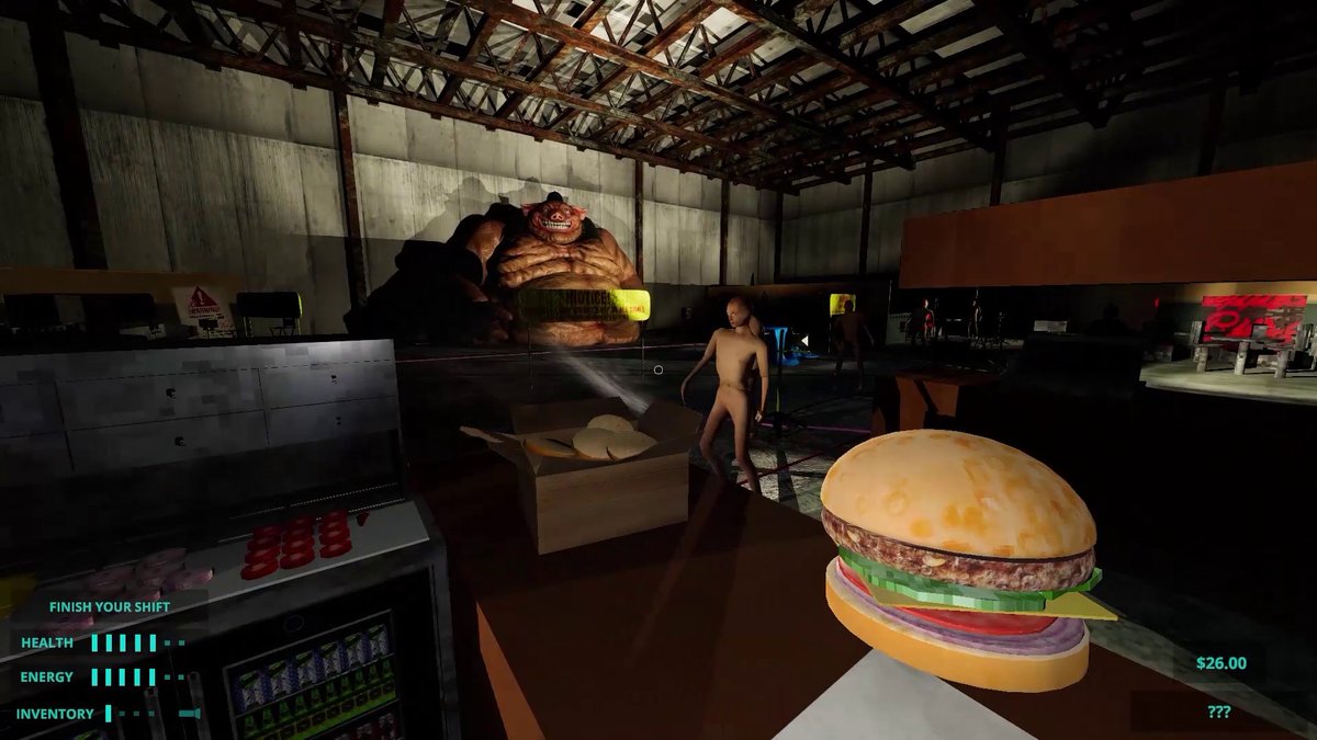 gamespark's tweet photo. 【2,300円→0円】狂気の協力料理ホラー『Happy's Humble BURGATORY』発表記念！前作『Happy's Humble Burger Farm』6月15日までSteamにて無料配布中
https://t.co/TiYIGbYYyM https://t.co/reGgbMXtgk