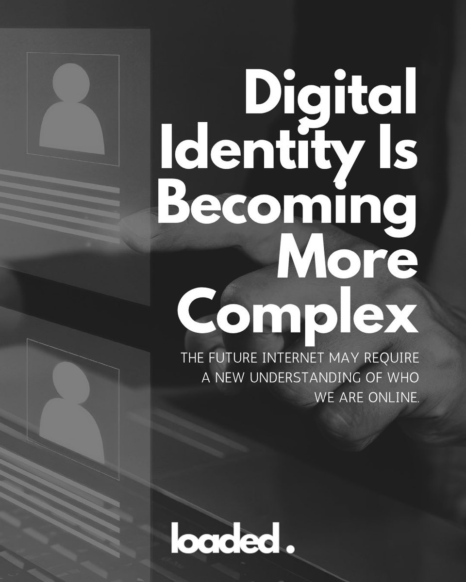loadedalot's tweet photo. The internet promised people new ways to express themselves.

And it did.

But it also introduced a new challenge:

How do you represent a complex human being through profiles, usernames, feeds, bios, and algorithms? https://t.co/PrOPMYBlyn