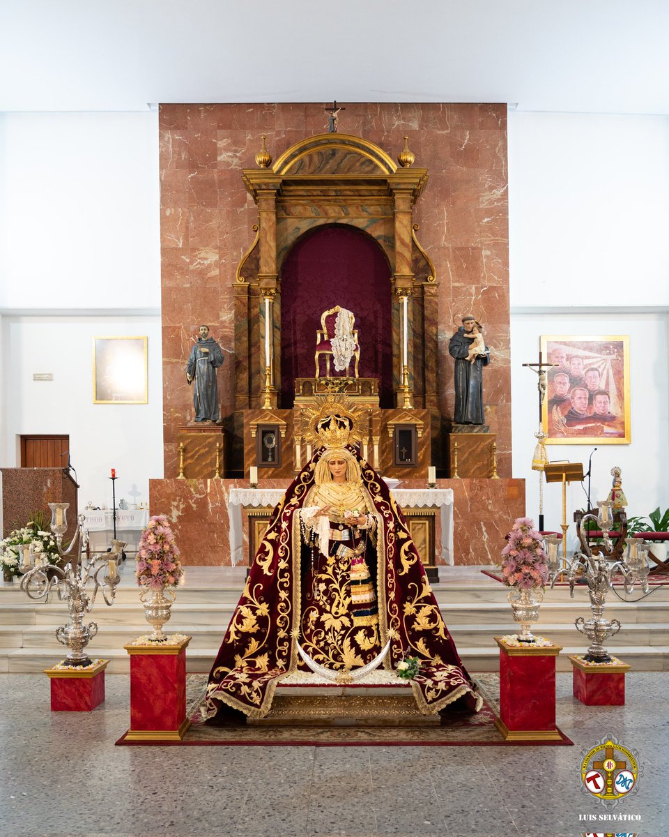 HDesamparados's tweet photo. 🔴 Nuestra Señora de los Desamparados, expuesta a la veneración de los fieles antes de ser sometida a las labores de restauración.

🕰 Recuerda que el horario será de 18h a 20h.

#BurdeosyOro https://t.co/gTmHqmsPyl