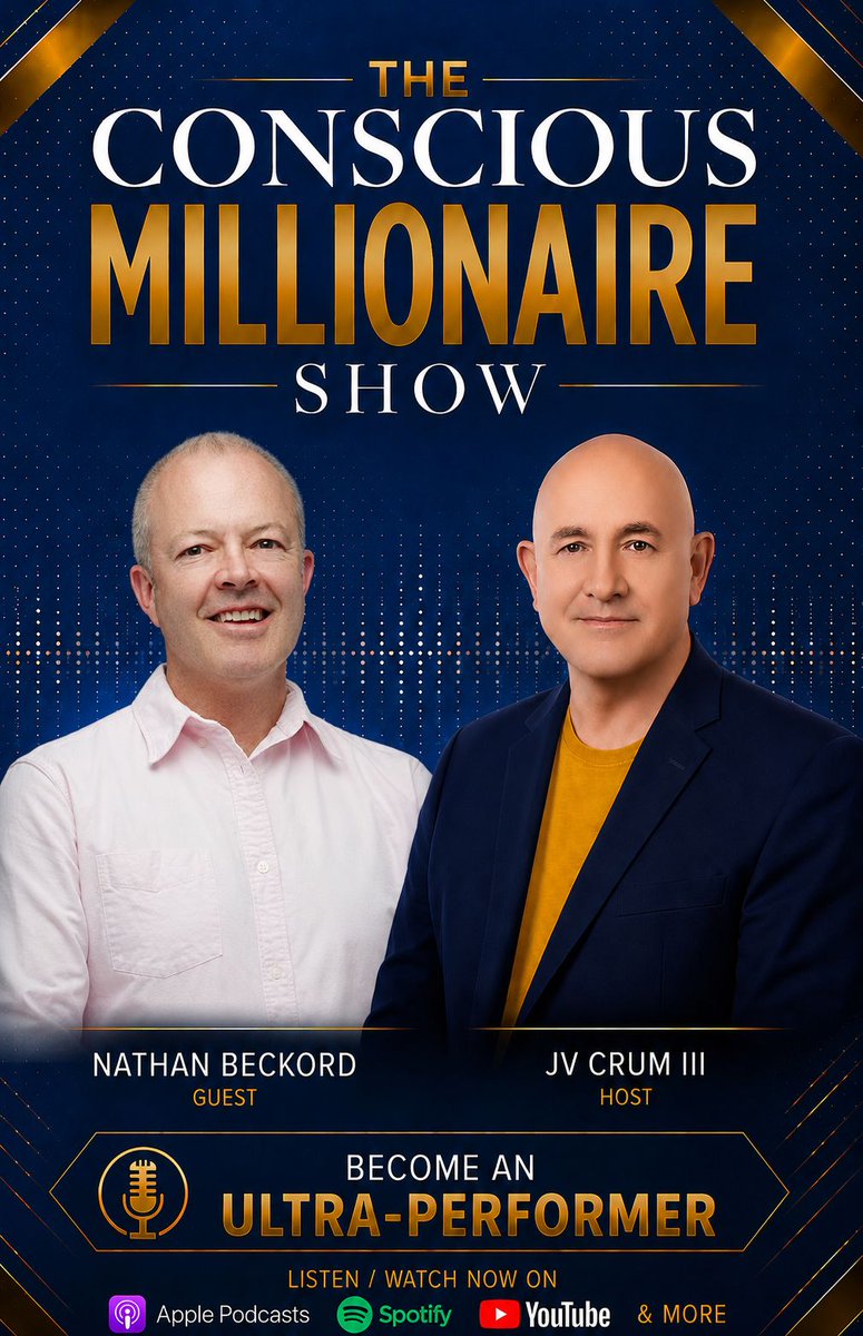 cmwealth's tweet photo. Nathan Beckord is a featured guest on the Conscious Millionaire Show, discussing “Why You Want Startup Capital.”

🎧Listen here: https://t.co/yTKJdOhR0V  #entrepreneur #founders #leadership https://t.co/25t6BcXouf