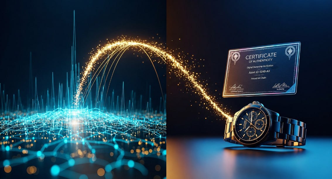 OpencheckAI's tweet photo. VeChain validators are live. Chainlink secures $110B. DTCC runs on-chain collateral.

Every trust layer in Web3 is being rebuilt — except one.

Who validates the physical item behind the token?

OpenCheck's decentralized validator network does — in 48 hours, on-chain, with a permanent DAV Certificate.

Authenticate Everything. Trust Nothing Less.