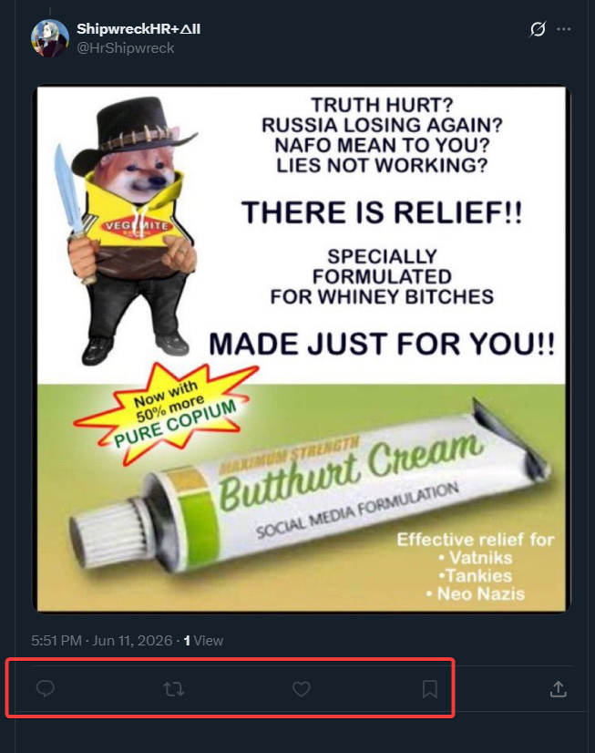 old_sych's tweet photo. @HrShipwreck @prestonstew_ lol patetic clown https://t.co/C3R03ap6YZ