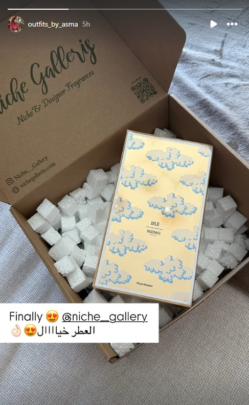 niche__gallery's tweet photo. #Nichegallerie #NicheFragrance #Perfume #HappyCustomers #NichePerfume #Fragrance https://t.co/XXhLd9Pb92