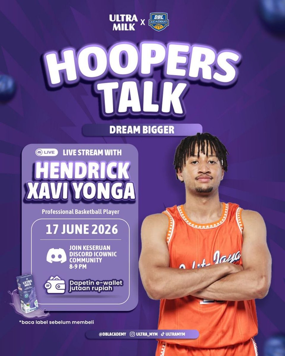 prennnv's tweet photo. anyone hv discord n also wanna having fun ? 
https://t.co/U0YVbmDMwA
letsgoo join gais, ini discord Icownic Ultra Milk. 
banyak bgt events dan many thingss lah.
mingdepp ada event bareng DBL, GS nya xavii yongaaaaaa, spesial event ini hadiah e-wallet jutaan rupiah
#discord #DBL https://t.co/KDd6mQoDIK