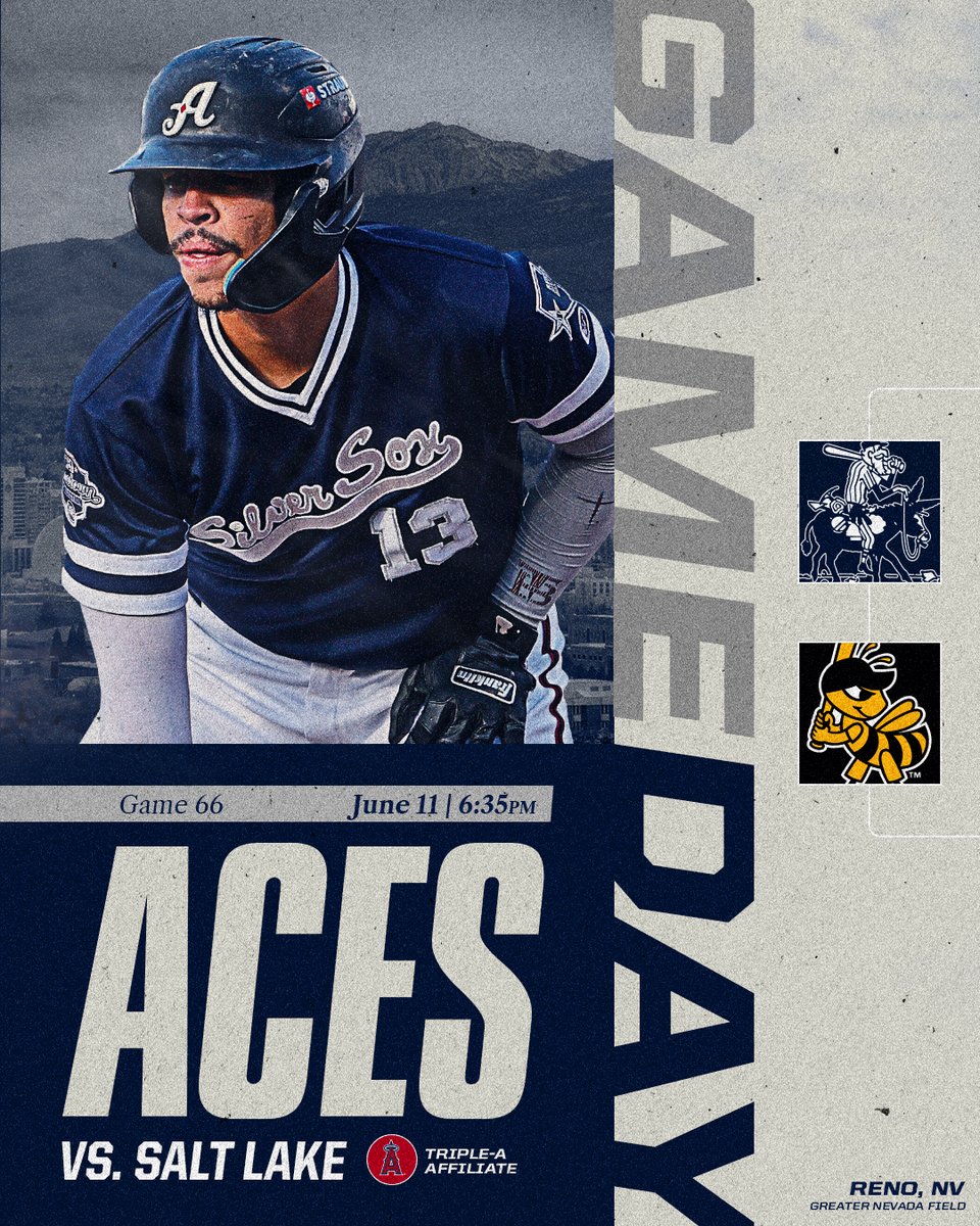 Aces's tweet photo. Throwback Thursday 😛 

⏰: 6:35 P.M.
🚪: 5:35 P.M.
🆚: @SaltLakeBees 
🎈: Throwback Thursday w/ $2 Coors Lites
📺 : @NevadaSportsNet 
📻 : https://t.co/ixMCqGXcPf
🎟️ : https://t.co/Lbx8sSIpR9 https://t.co/GHx2ToGuHO