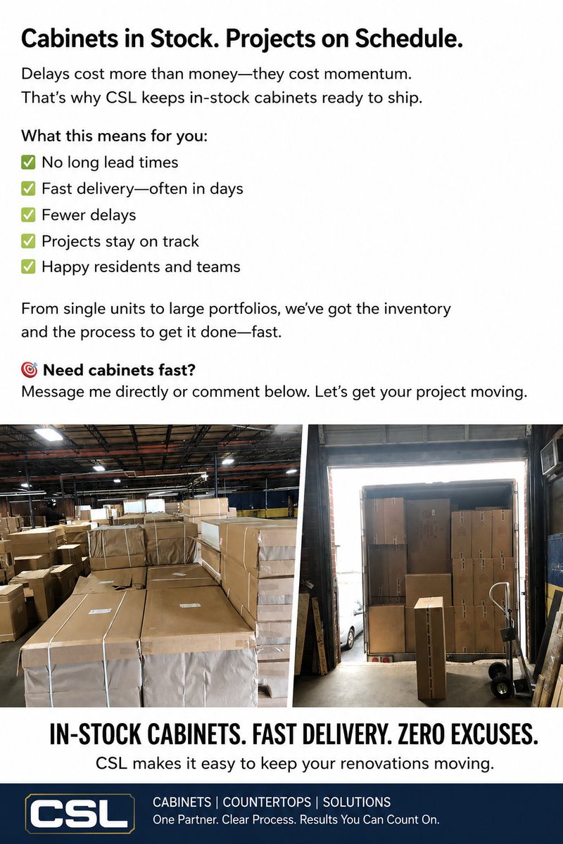 RemodelIntel's tweet photo. Cabinets in days https://t.co/RXsos73nsL