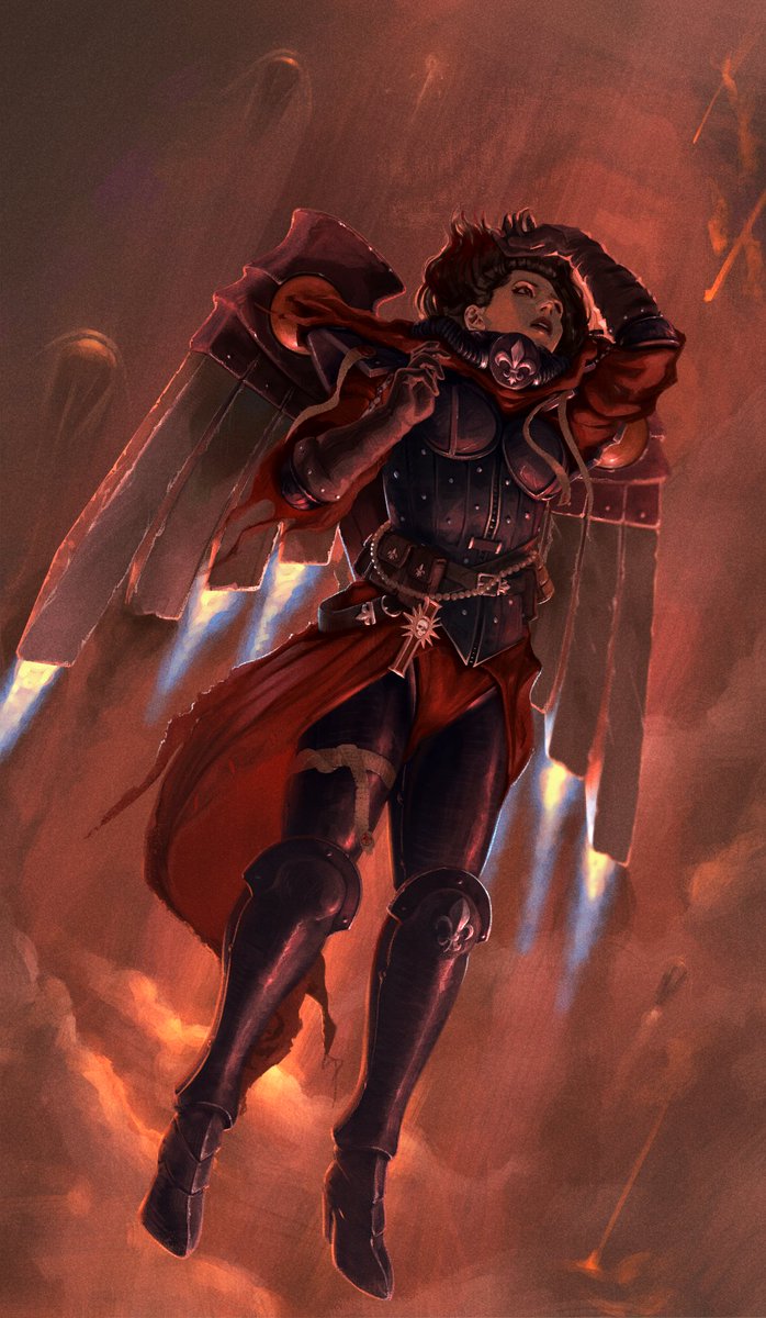 BerseriaA's tweet photo. My art with hints of red❤️‍🔥 https://t.co/I80JRnDfon