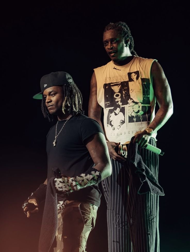 STRAPPEDUS's tweet photo. Young Thug has posted Ken Carson’s USB drive to his upcoming album ‘The Xperiment’, seemingly teasing a feature 👀 https://t.co/4BubsSra1M