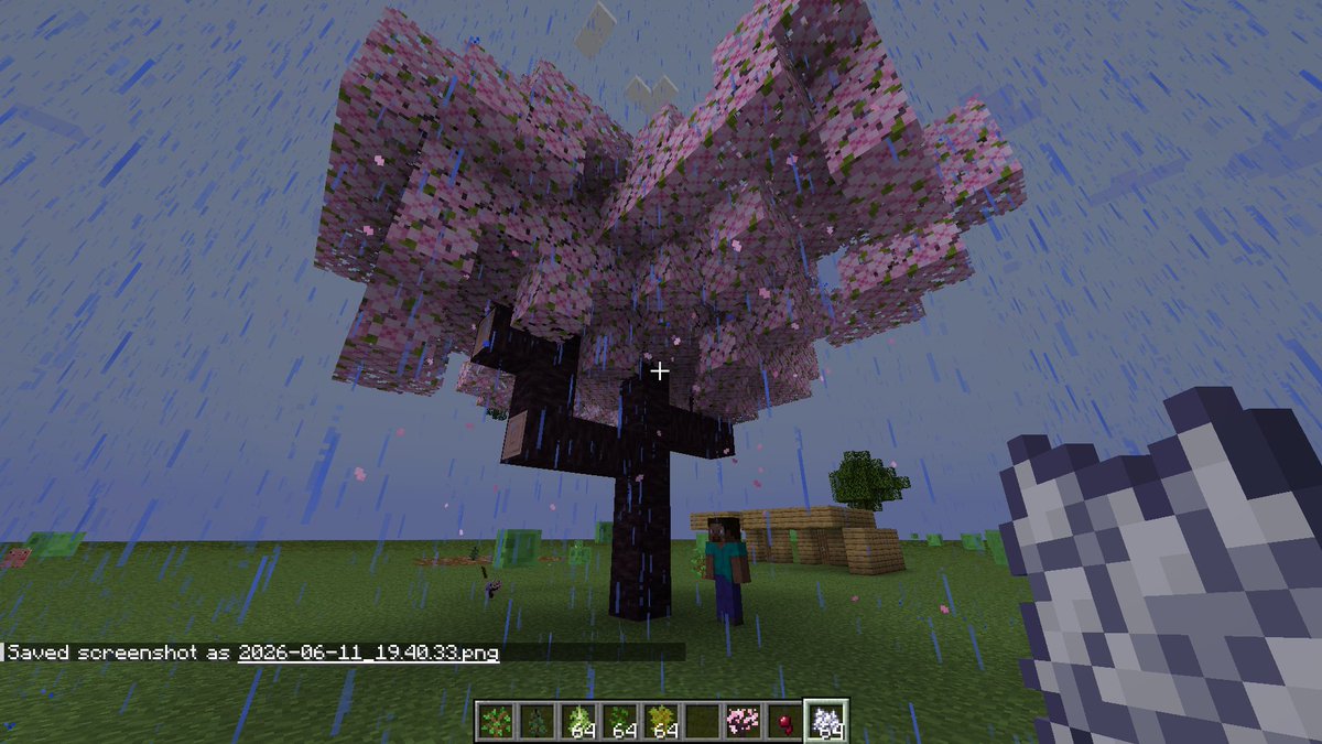 SuspiciousMonky's tweet photo. Update on my 👒Tektopia based Minecraft MOD
(sorry for delay, was with family)
Introducing Lumberjack

-can chop trees(no shite sherlock)
-can chop all trees (like all, in theory can even chop modded trees though not tested it yet)
-can chop 2x2 trees.. okay I am gonna stop now https://t.co/qlhmz7tGUX