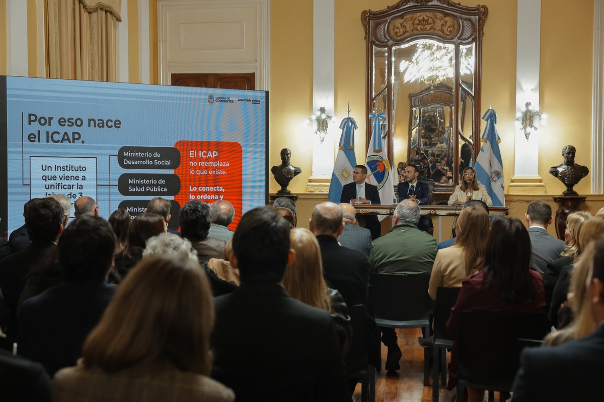 JPValdesok's tweet photo. Lanzamos el #ICAP, Instituto Correntino de Abordaje y Prevención de los Consumos Problemáticos con el que articulamos, ordenaremos y fortaleceremos la atención integral para el cuidado y acompañamiento de las personas afectadas y sus familias. https://t.co/QNRc9R2q4V