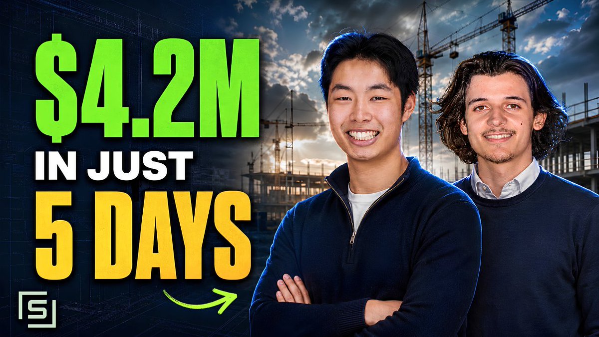 bricksbytespod's tweet photo. "We have 2,000 agents going through your document, checking every single item in detail."

This week we sat down with Brandon Abreu Smith and Raymond Zhao, co-founders of Structured AI, fresh off a $4.2M seed round they closed in just five days. https://t.co/c5px8Ow7yD