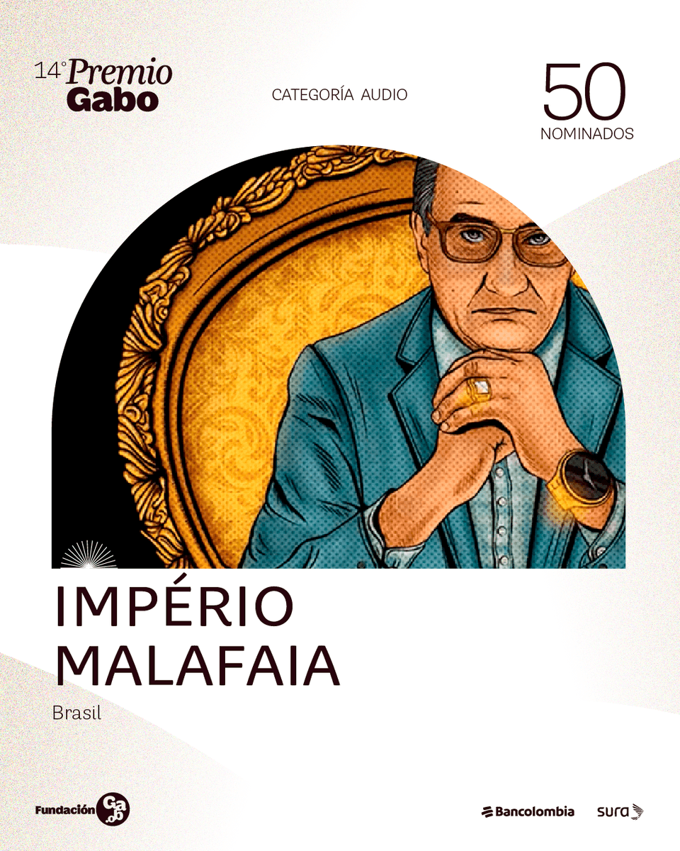 FundacionGabo's tweet photo. “Império Malafaia”, realizado por Igor Mello (@igormello), Juliana Dal Piva (@julianadalpiva), Cristiano Botafogo (@cristianobotafo), Gabriela Varella (@gabvarella), Camila Mercatelli, Paula Villar, Elenilce Bottari, Stela Nesrine, Amon Medrado, Eder Ribeiro y Fred Lopes para @ICLNoticias, nominado al #PremioGabo2026 🏆.

Esta investigación revela detalles inéditos sobre el enriquecimiento y el ascenso político de Silas Malafaia, uno de los pastores más influyentes de Brasil ➡️ https://t.co/GeEC4xZeTf