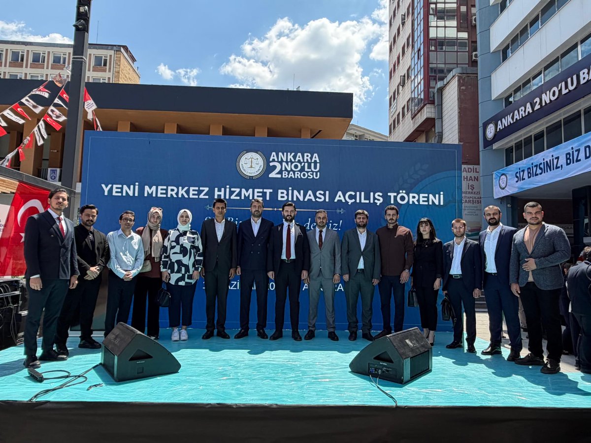 emrhntrn's tweet photo. Akparti Ankara İl Seçim İşleri Başkanlığı olarak Ankara 2 No’lu Barosunun yeni hizmet binası açılış törenine katıldık.

Baromuz üyelerine hizmet edecek ve çalışma olanağı sunan bu binanın hizmete alınmasında emeği geçen başta Cumhurbaşkanımız olmak üzere herkese teşekkür ederim. https://t.co/qPaosmyN6c