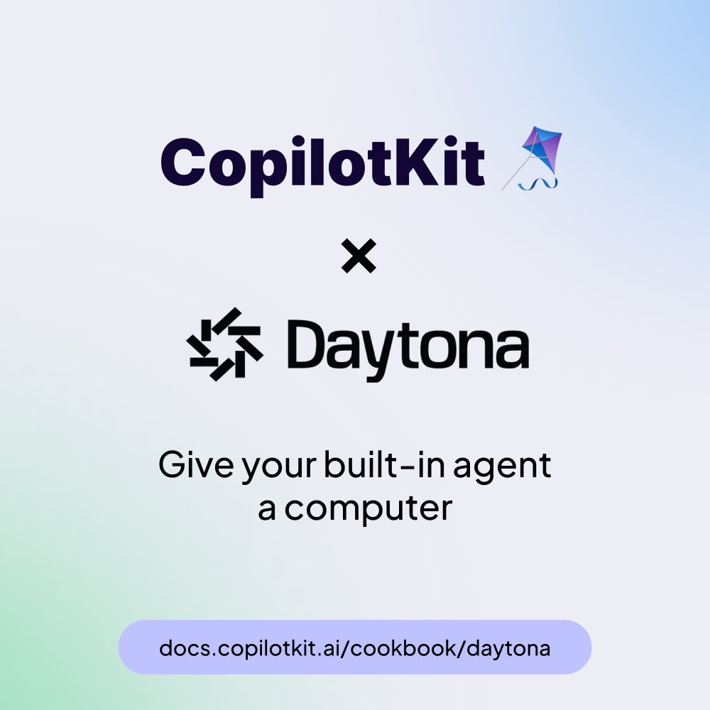 CopilotKit🪁 tweet media